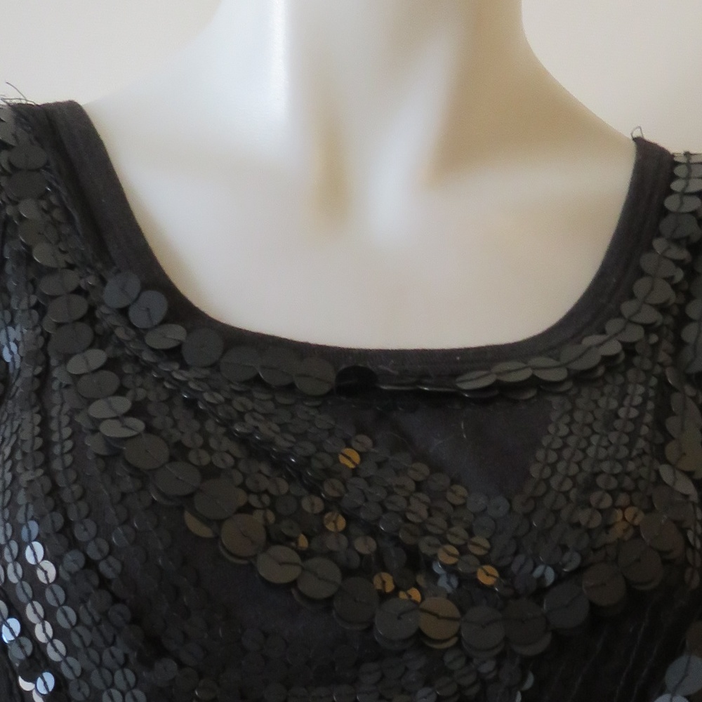 Givenchy Black Sequin Tank Top - Picture 6 of 6